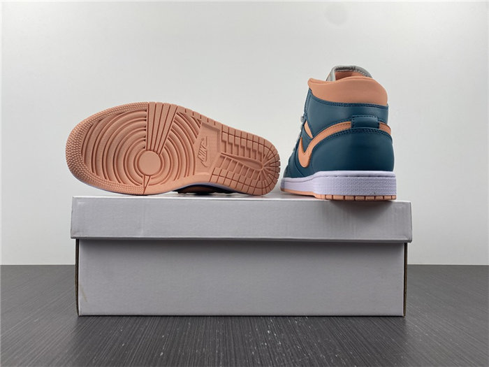 Jordan1 Mid Dark Teal Green BQ6472-308