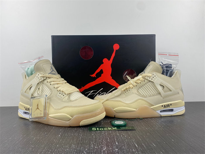 Jordan 4 Retro Off-White Sail CV9388-100