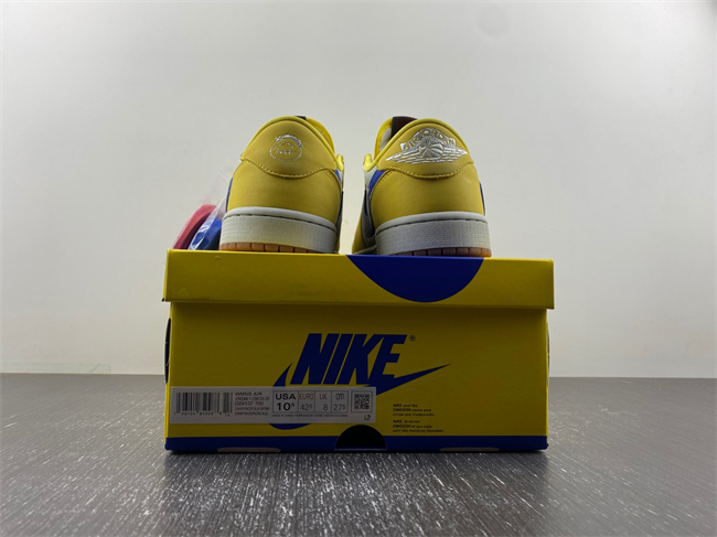 Travis Scott x Air Jordan 1 Low OG “Canary” DZ4137-700